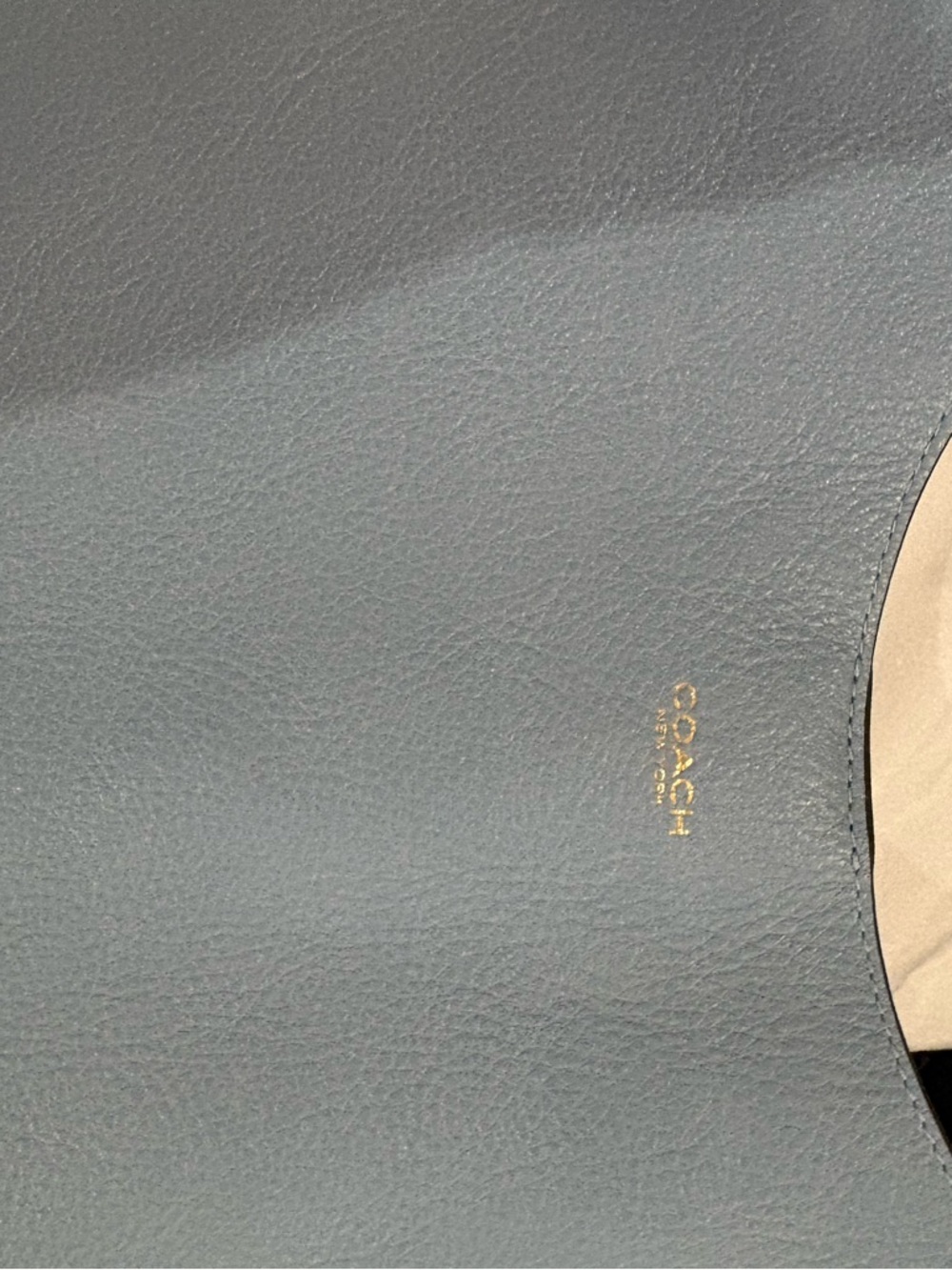 Coach Brooklyn Shoulder Bag 28Bag in Slate Blue - Picture 5 of 10